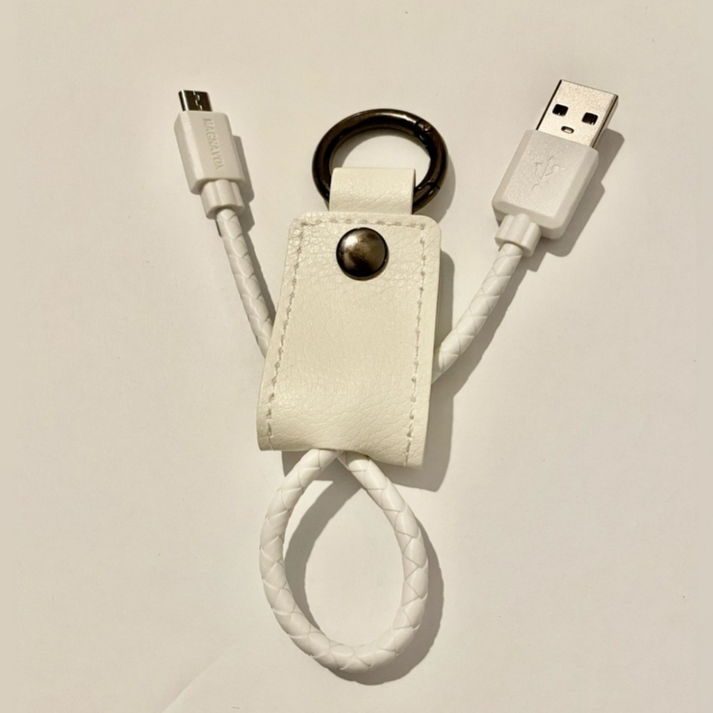 🔌Keyring Micro USB Cable Cord - Picture 3 of 8